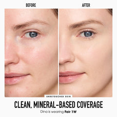 BareMinerals Concealer pump-dispense showing precise amount for smooth, even coverage