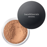 bareMinerals Original Loose Foundation SPF15 jar closeup highlights vegan, talc-free formula