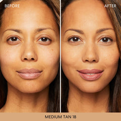 bareMinerals Original Loose Foundation SPF15 swatch matches shade medium-tan 18