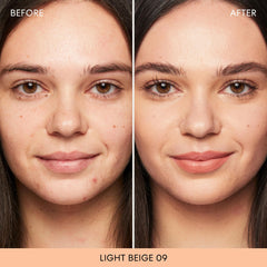 BareMinerals Original Loose Powder Foundation swatch on skin displaying natural glow
