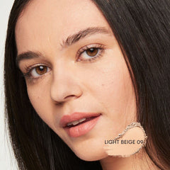 BareMinerals powder texture close-up highlighting clean, talc-free formula
