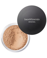 BareMinerals Original Loose Powder Foundation SPF 15 jar offers buildable coverage.