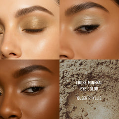 bareMinerals Queen Phyllis blendable powder ready for easy, seamless eye looks.