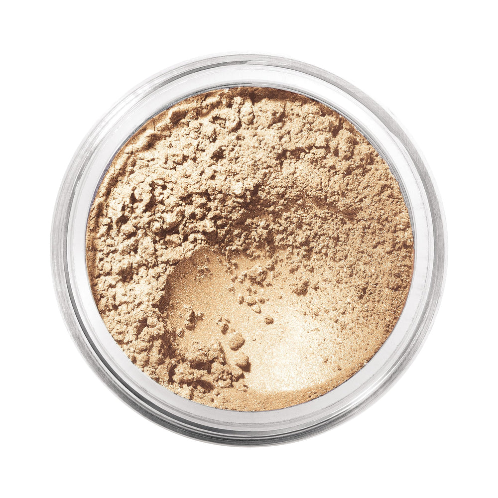 bareMinerals Queen Phyllis loose eyeshadow pot showing creamy texture and buildable color.