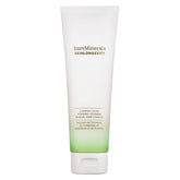 bareMinerals Skinlongevity cleanser bottle demonstrates gentle makeup removal.