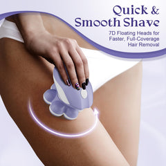 Bartrimber shaver for wet and dry use with convenient cordless operation