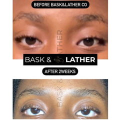 Serum Bask y Lather favorece crecimiento visible de pestañas.
