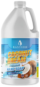 Bastion Coco Sueño Jabón Espuma Botella 64oz: recarga conveniente para el uso diario.