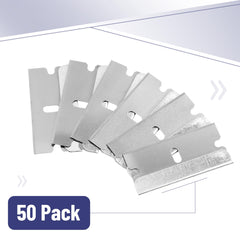 Bates Choice flat scraper blades pack enables efficient scraping and cleanup.