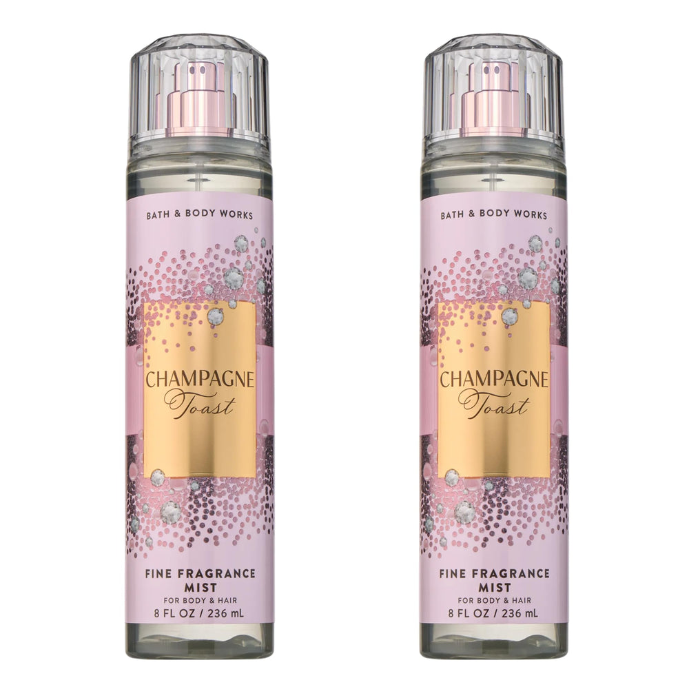 Bath & Body Works Champagne Toast bottle front view for everyday wear