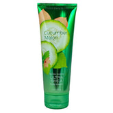 Bath & Body Works Cucumber Melon crema corporal en botella nueva, hidratación suave para piel seca.