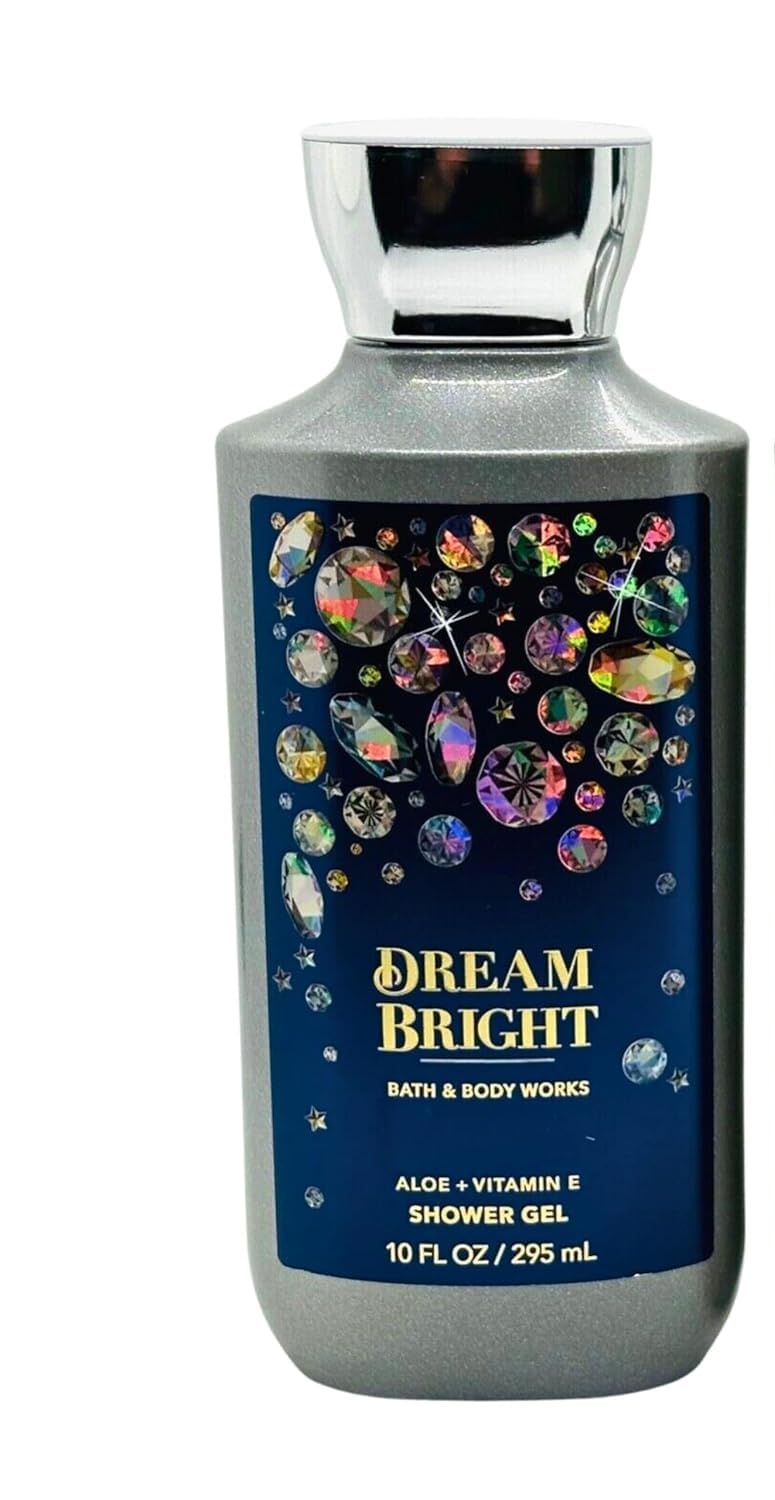 Dream Bright de Bath & Body Works, gel de ducha en botella, fragancia duradera para ritual diario.