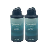 Bath & Body Works Freshwater 2-pack front view, alpine inspired scent for daily wear