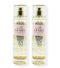 Bath & Body Works In the Stars gift set packaging, two mists for daily fragrance.