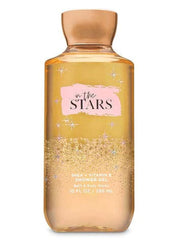 Bath & Body Works In The Stars Shower Gel bottle highlights a radiant fragrance for daily pampering