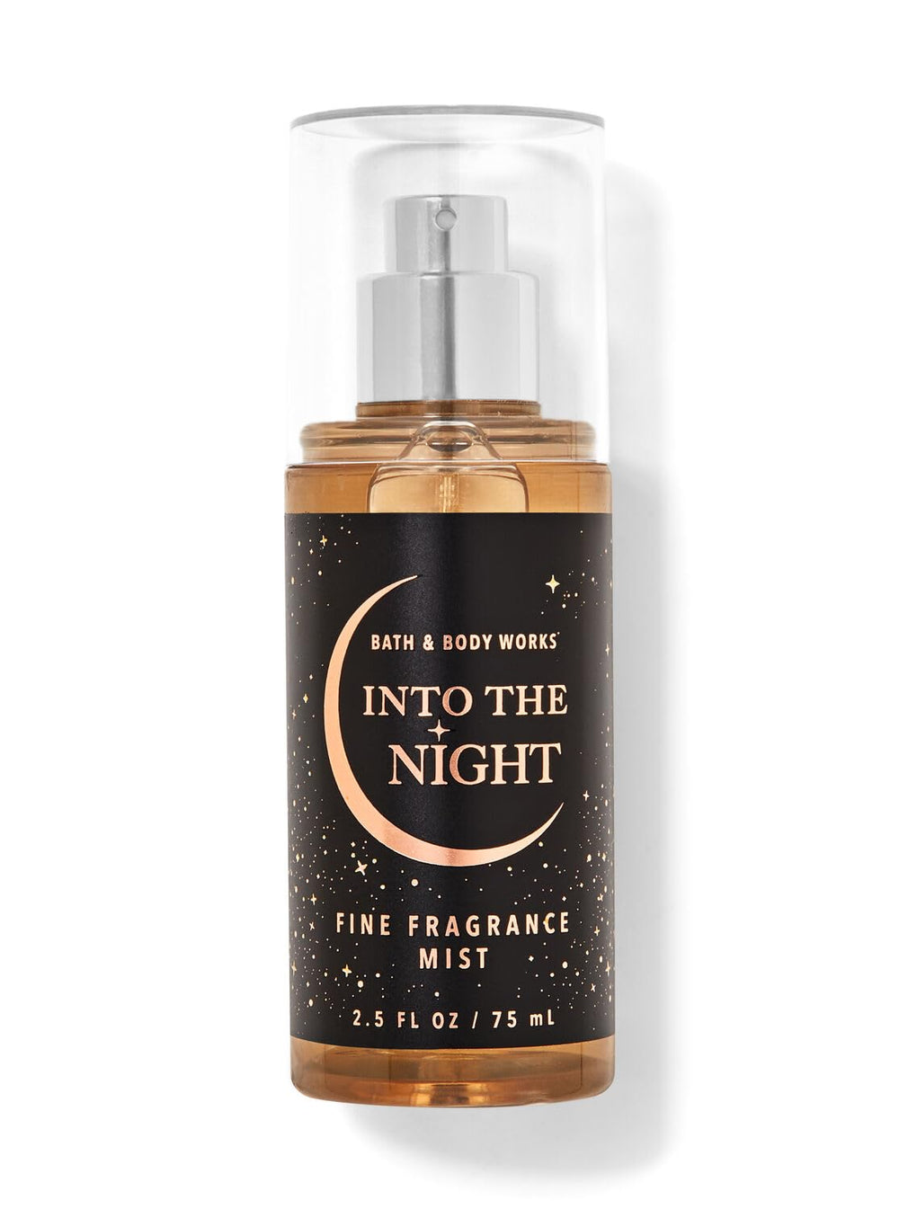 Bath & Body Works Into The Nights fragrance mist bottle for on-the-go refreshment