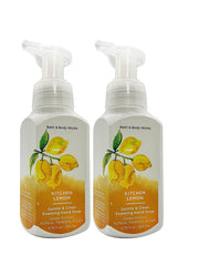 Bath & Body Works jabon manos espumoso limon cocina 2-pack; perfuma y deja manos suaves.