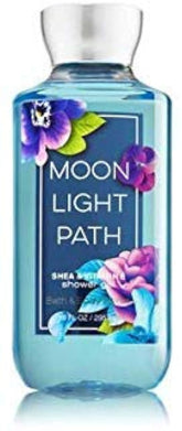 Bath & Body Works Moonlight Path gel de ducha, botella con aroma suave para despertar los sentidos