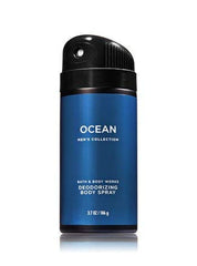 Bath & Body Works Ocean deodorizing body spray bottle for daily, masculine coastal refresh