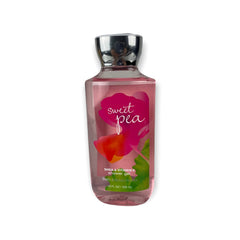 Bath & Body Works Sweet Pea gel de ducha en botella para aroma ligero y revitalizante.
