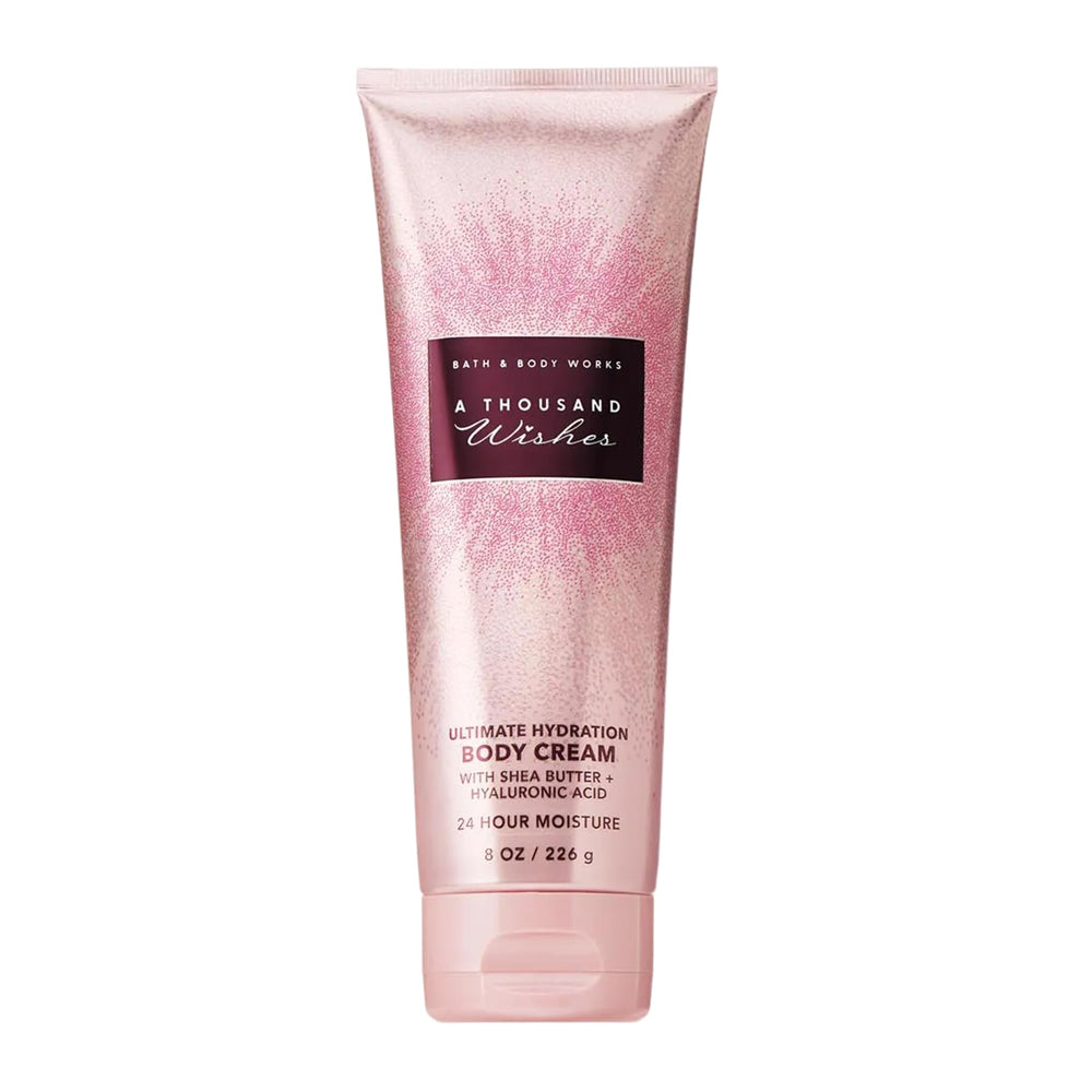 Bath & Body Works A Thousand Wishes crema corporal envasada para hidratación suave