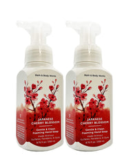 Bath & Body Works jabon manos espuma suave, detalle de textura cremosa para lavado suave.