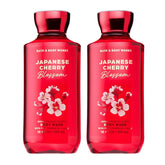 Bath & Body Works Japanese Cherry Blossom gel de ducha en botella, aroma floral suave para uso diario.