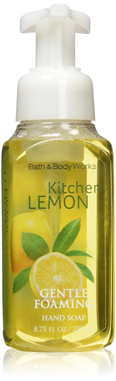 Bath & Body Works Jabón de Manos Espumoso Limón para Cocina: botella lista para uso diario