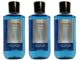 Bath & Body Works Ocean 3-in-1 wash bottle with coastal scent for daily refreshment.