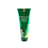 Bath & Body Works Vanilla Bean Noel crema corporal Ultra Shea, envase multicolor para regalo diario.