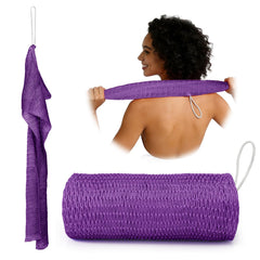 Bathway esponja africana con nudos exfoliantes para el cuerpo.