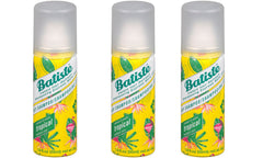 Batiste Champú Seco Tropical, botella visible, refresca entre lavados.