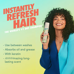 Batiste Bare fragancia, textura cabellos tras rociado para volumen natural.
