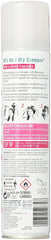 Batiste Cherry dry shampoo spray mist in action for quick refresh