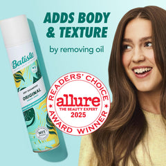 Batiste Original absorción de aceite para un aspecto limpio.