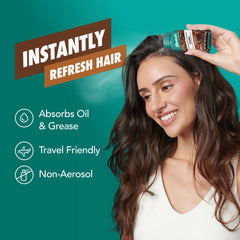 Batiste Polvo Seco para Cabello Oscuro: absorbe grasa y añade cuerpo al peinado.