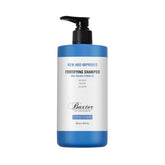Baxter of California Daily Fortifying Shampoo bottle front view with mint-fresh aroma.