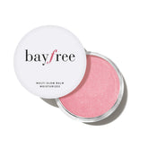 bayfree Multi Glow Balm en aplicación para un color suave y difuminado