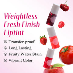 Bayfree Tinte Labial a prueba de agua con color intenso.