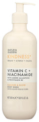 Baylis & Harding Vitamin C Cleanse Glow bottle offers a refreshing citrus cleanse daily