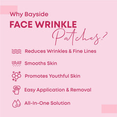Bayside Cinta de Elevación Facial, diseño oculto para ojos con efecto suave.