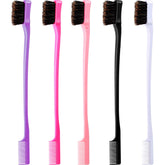 BBTO hair edge brush rose red for smooth edges and everyday grooming