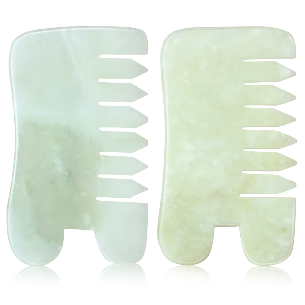 BBTO jade comb classic style ideal for scalp massage