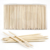 Bcowos orange sticks in case for convenient nail care on the go.