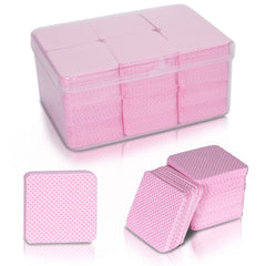 BCOWOS Toallitas sin pelusa para uñas: limpieza suave sin fibras durante el retiro de esmalte.
