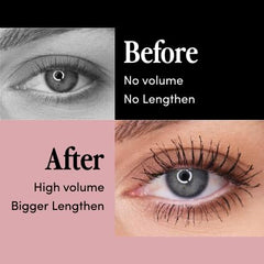 BDB Forever Lash wand in action demonstrating smooth coating.
