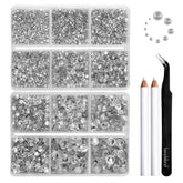 BEADSLAND cristales plano trasero para uñas, ideal para decoraciones brillantes.