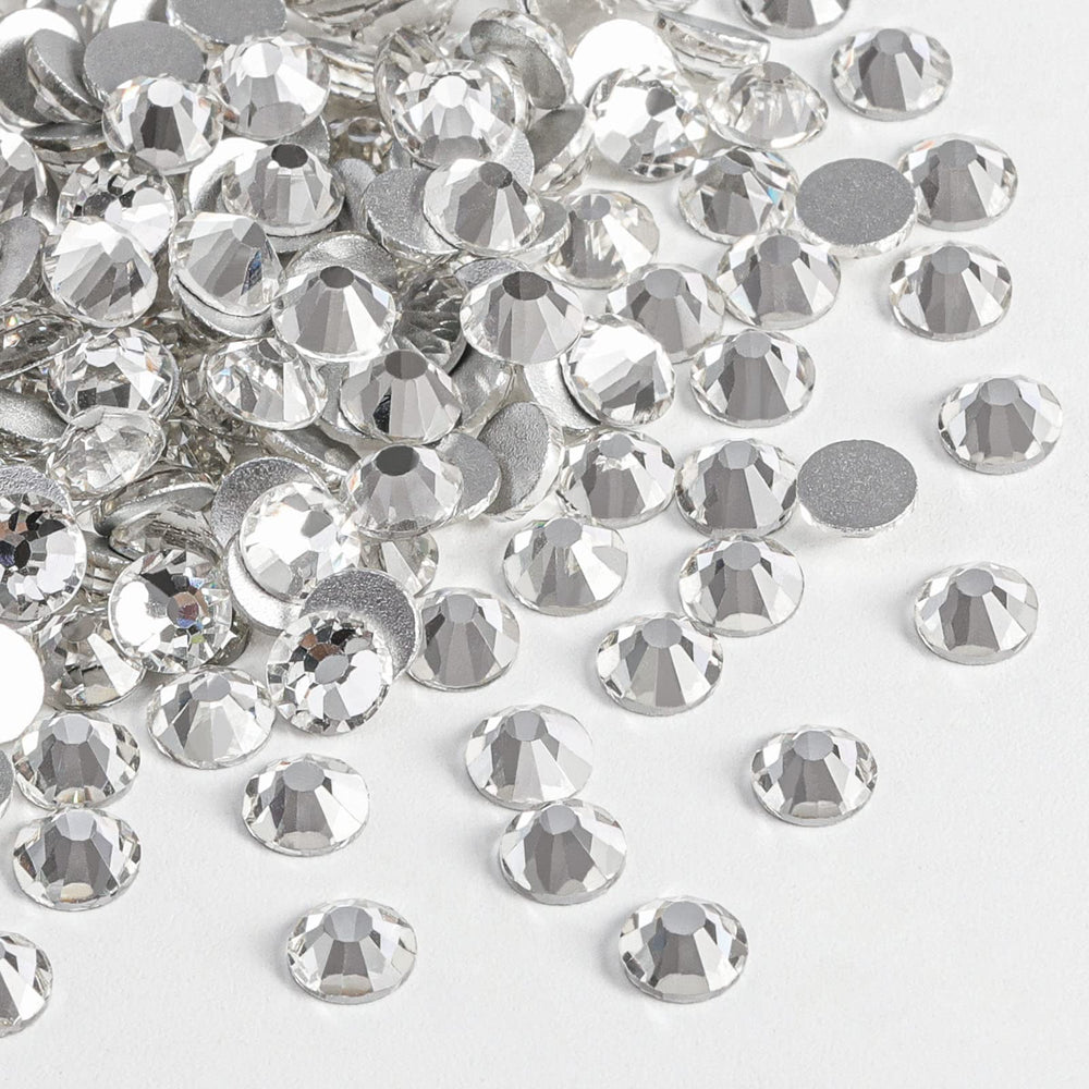 Beadsland cristales SS20 plano trasero, brillo intenso para uñas y manualidades.