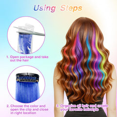 BEAHOT synthetic clip-ins stay soft and lightweight for daily wear.