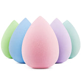 BEAKEY BOUN BOUN sponges in vibrant colors for smooth foundation application